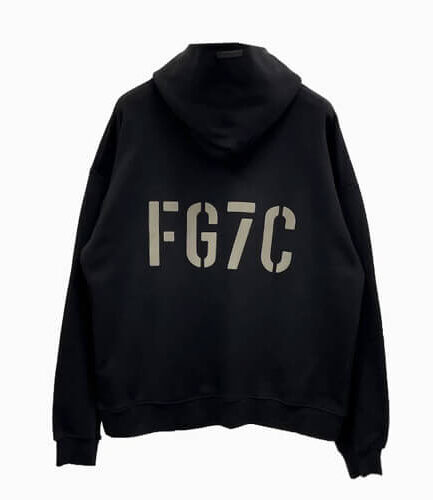 Fear Of God Seventh Collection Hoodie Black