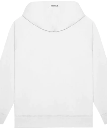 FEAR OF GOD ESSENTIALS 3D Silicon Applique Pullover Hoodie White back side.webp